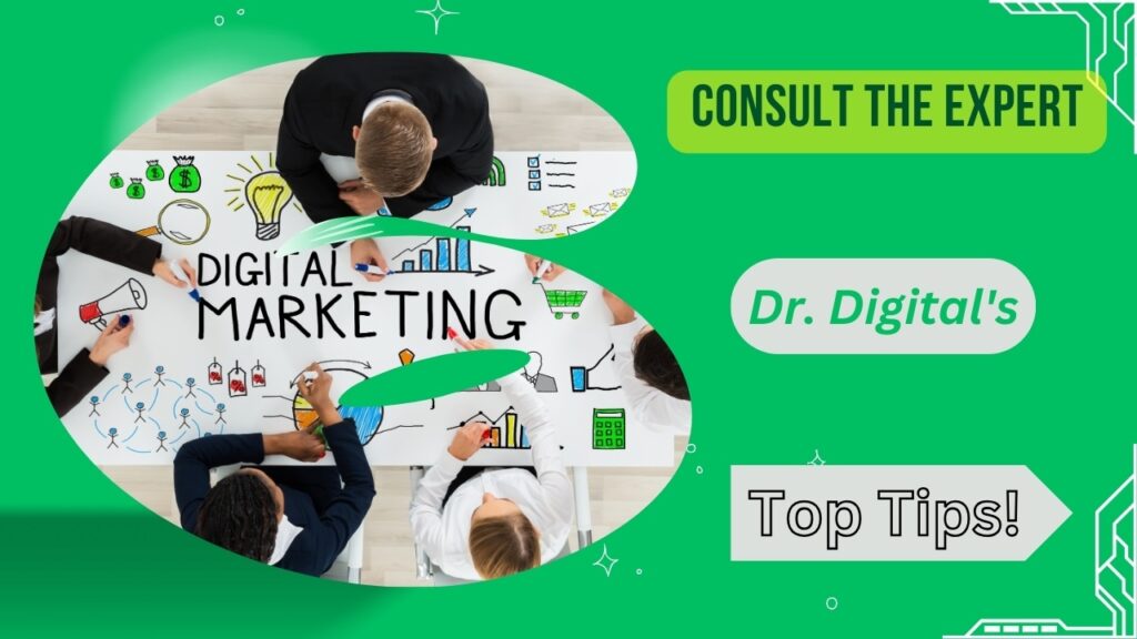 dr digital marketing top tips