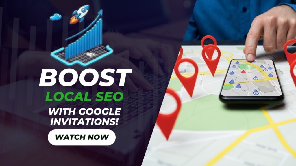 boost local SEO with google business profile invitations